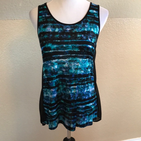 NWT, Kensie, Vibrant Print Sleeveless Top! - Picture 5 of 8